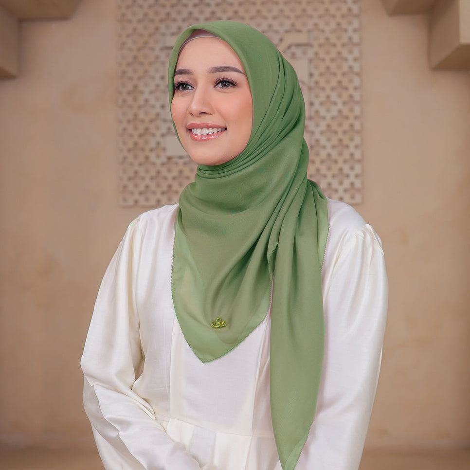 cara berhijab simpel