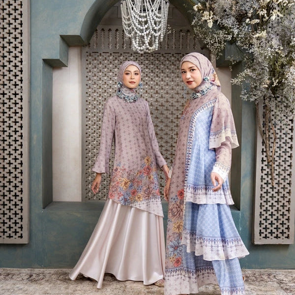 gamis warna cerah