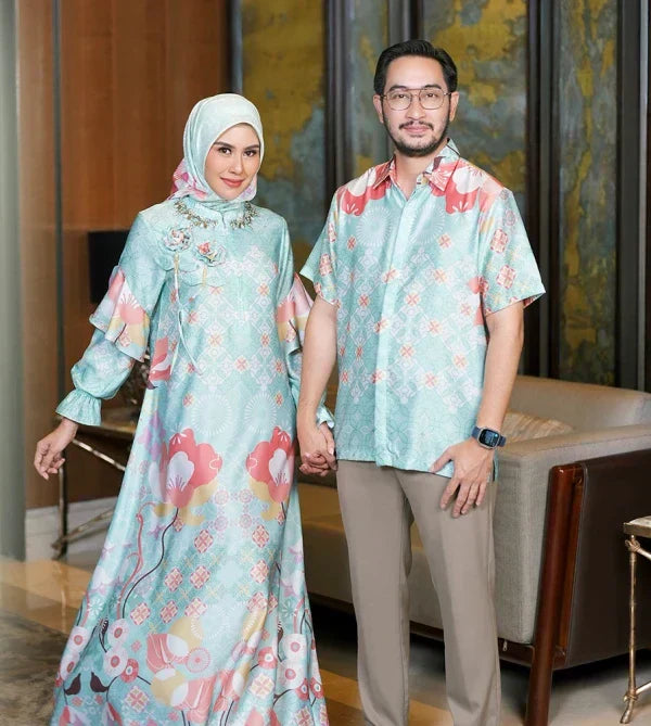 inspirasi couple outfit muslim