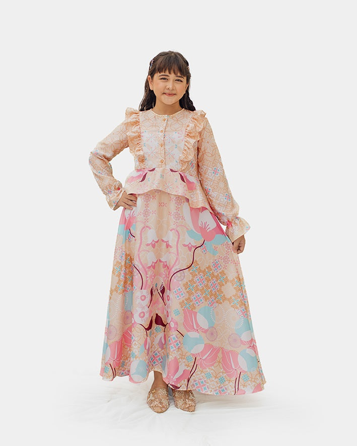 model gamis anak perempuan