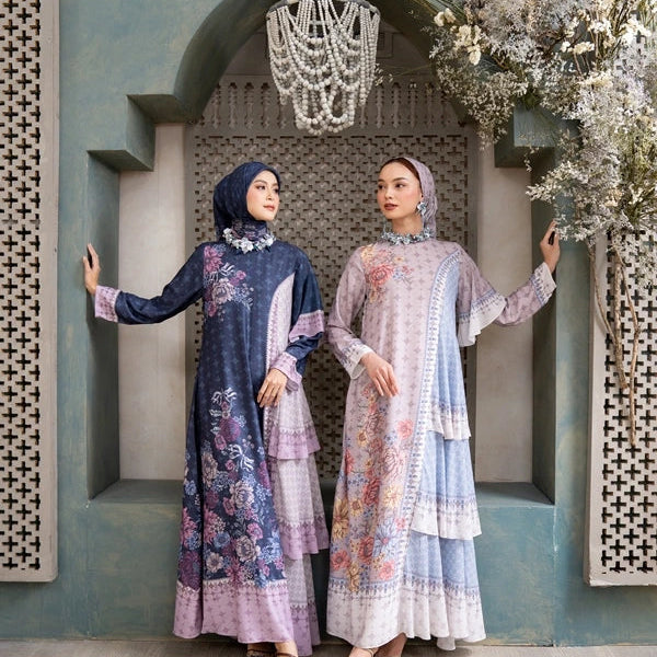 model rok panjang muslimah