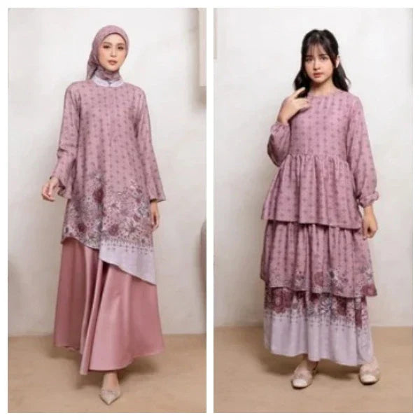 outfit hijab ibu dan anak