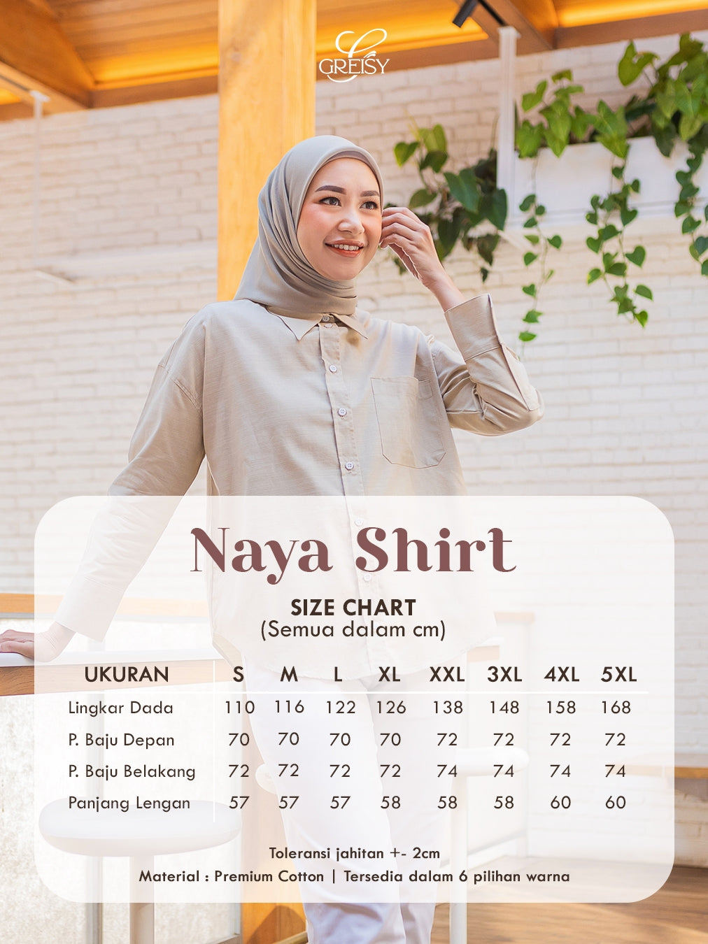 Greisy - Naya Shirt_Latte