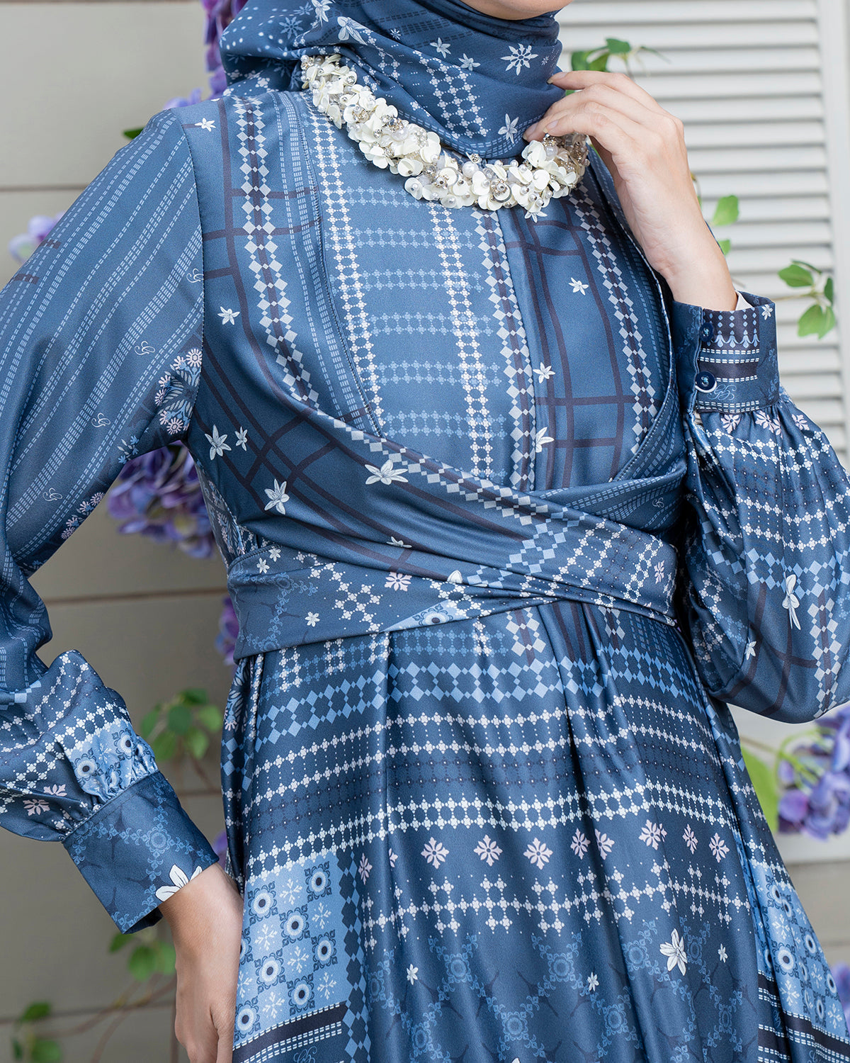 Pulang Dress in Admiral Navy-