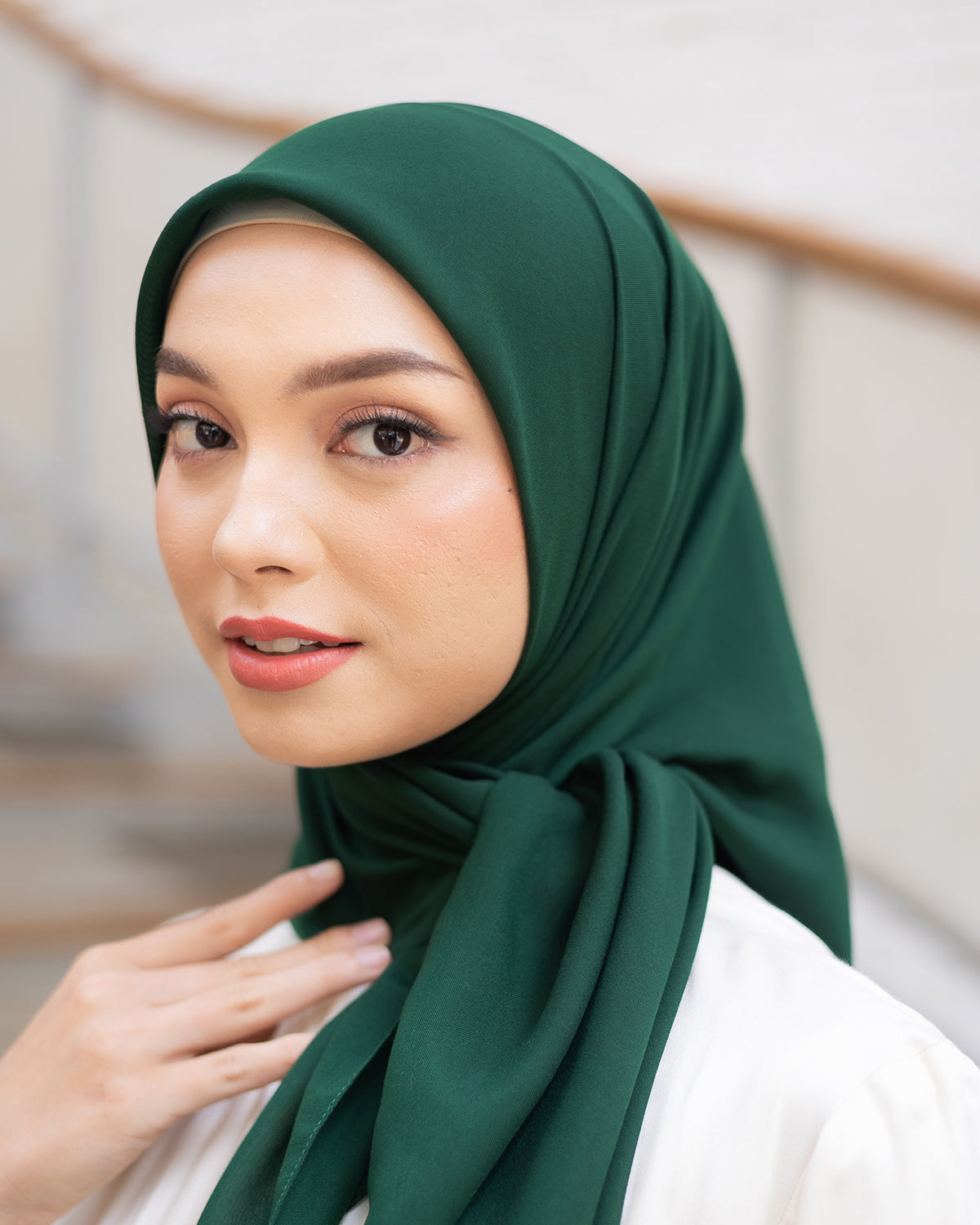 Naima Scraf in Evergreen
