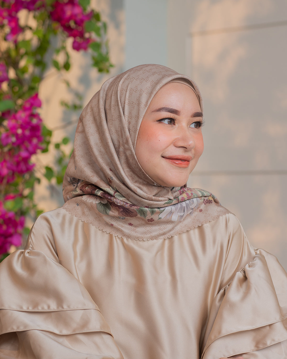 Rumi Scarf in Almond