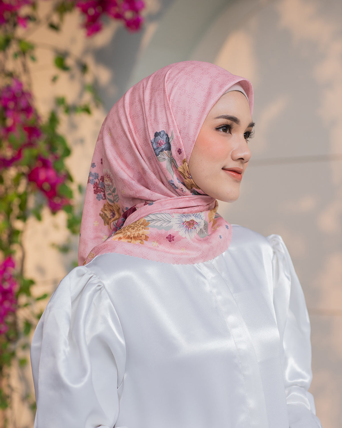 Rumi Scarf in Blush