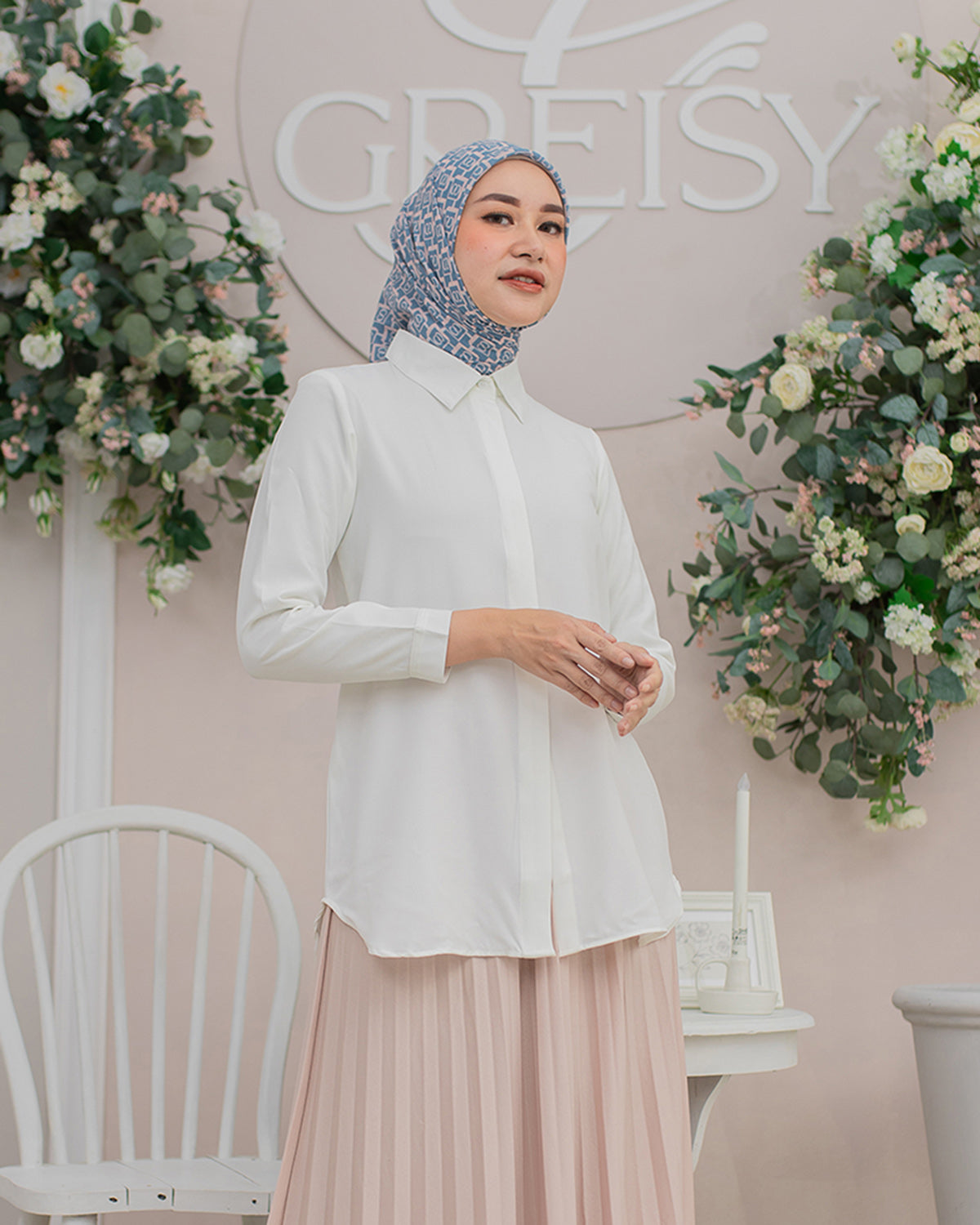 Namira Shirt in Bone