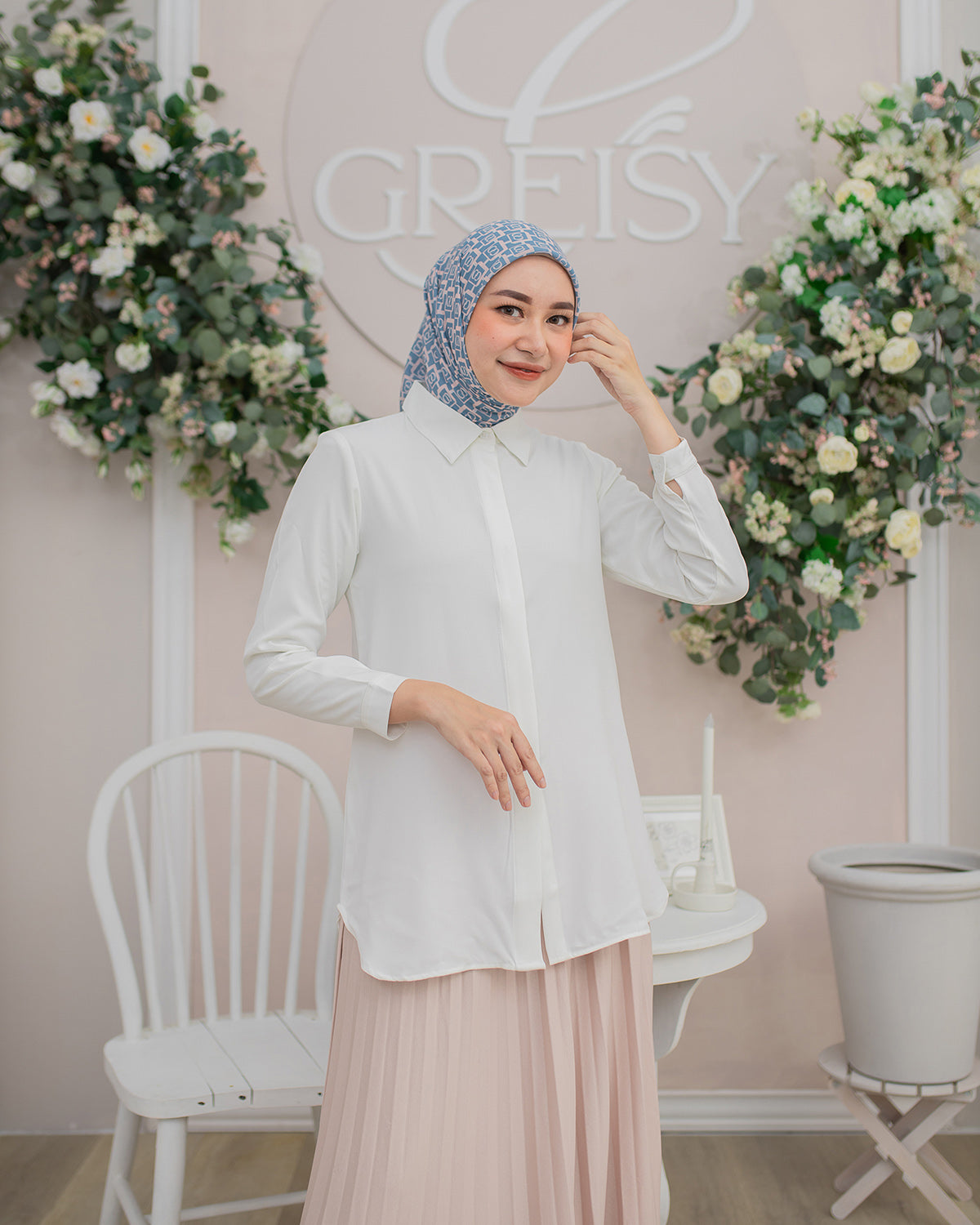 Namira Shirt in Bone