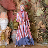 Tanimbar Dress in Burgundy