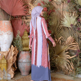 Tanimbar Dress in Burgundy