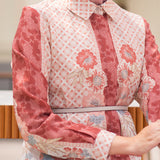 Greisy - Rumi Blouse_Cherry