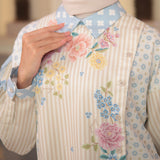 Zerra Blouse in Cloudy