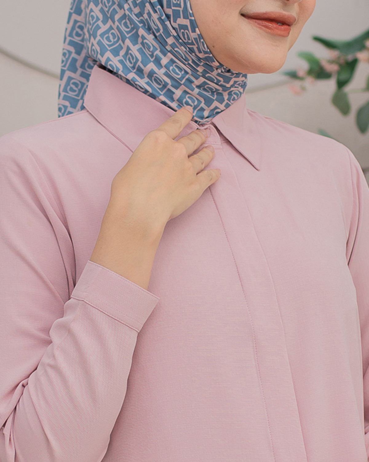 Namira Shirt in Dusty Pink