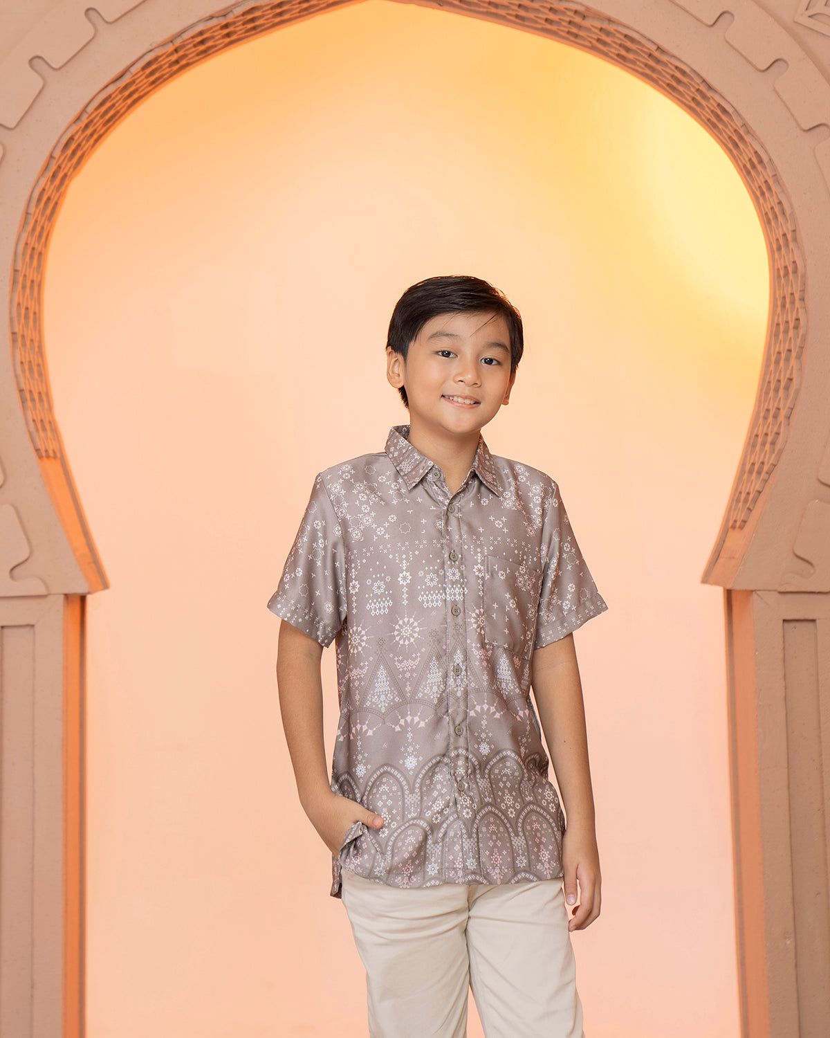 Madinah Koko Anak in Blanch Almond-