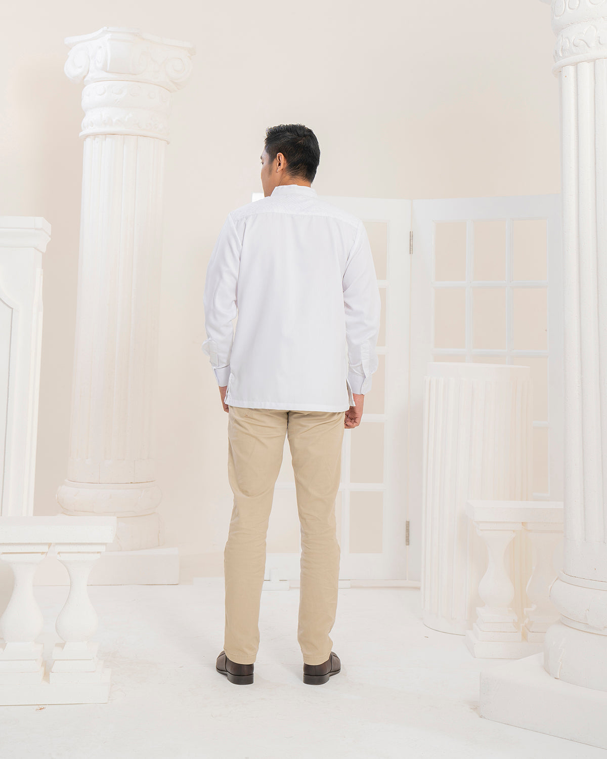 Butterfly Koko Panjang in Cloud White-