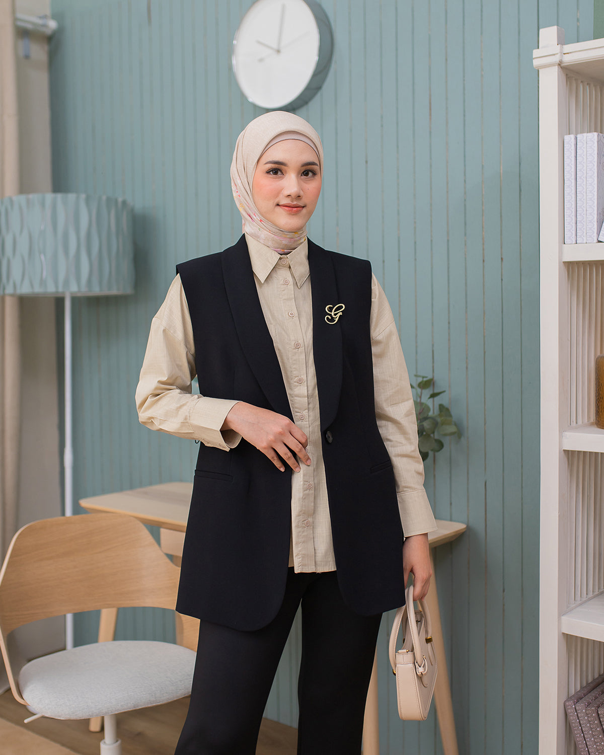 Nadia Shirt Latte