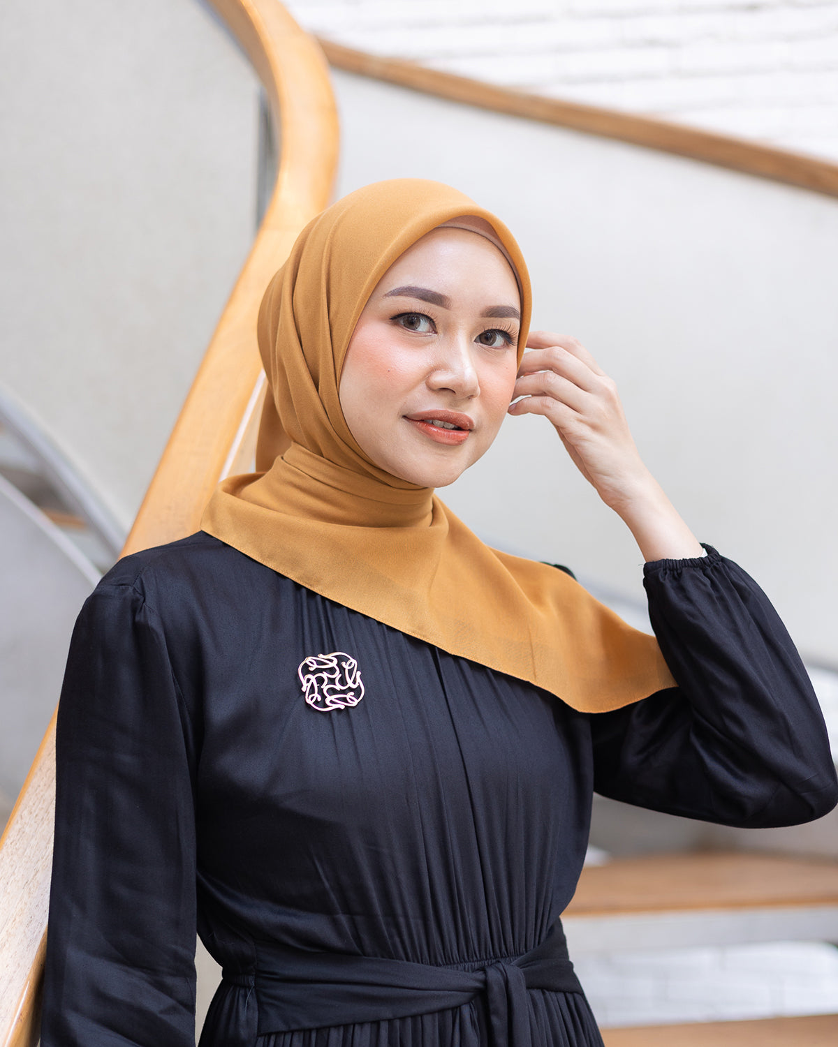 Naima Scraf in Harvest Gold