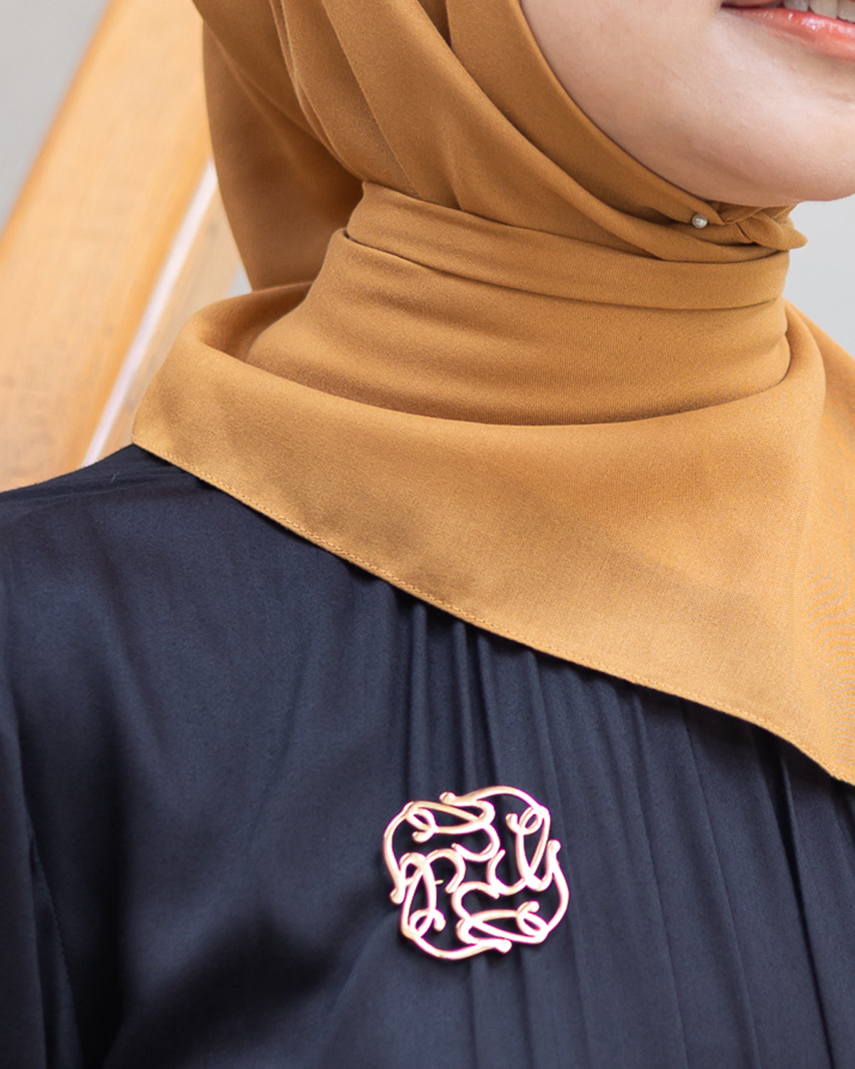 Naima Scraf in Harvest Gold