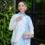 Viona Blouse in Ocean