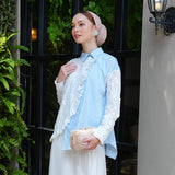 Viona Blouse in Ocean