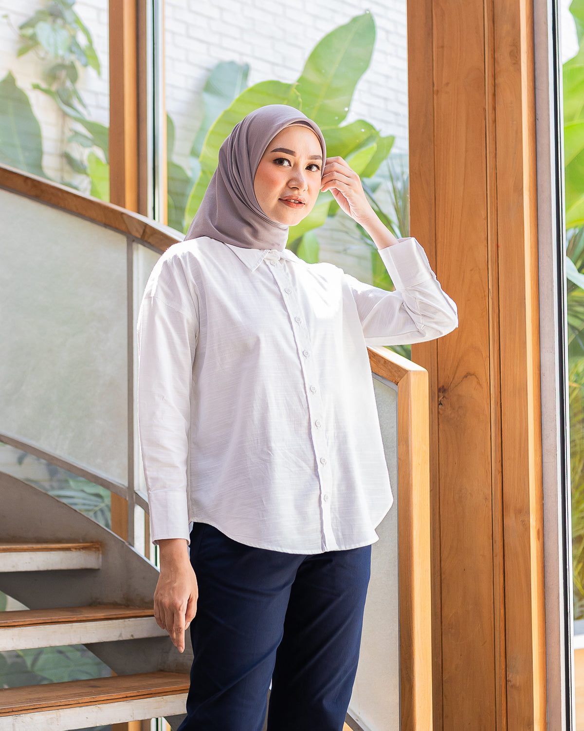 Janita Shirt in Ivory