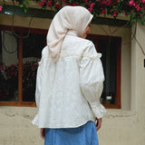 Emeline Blouse in Ivory