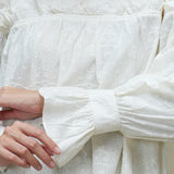 Emeline Blouse in Ivory