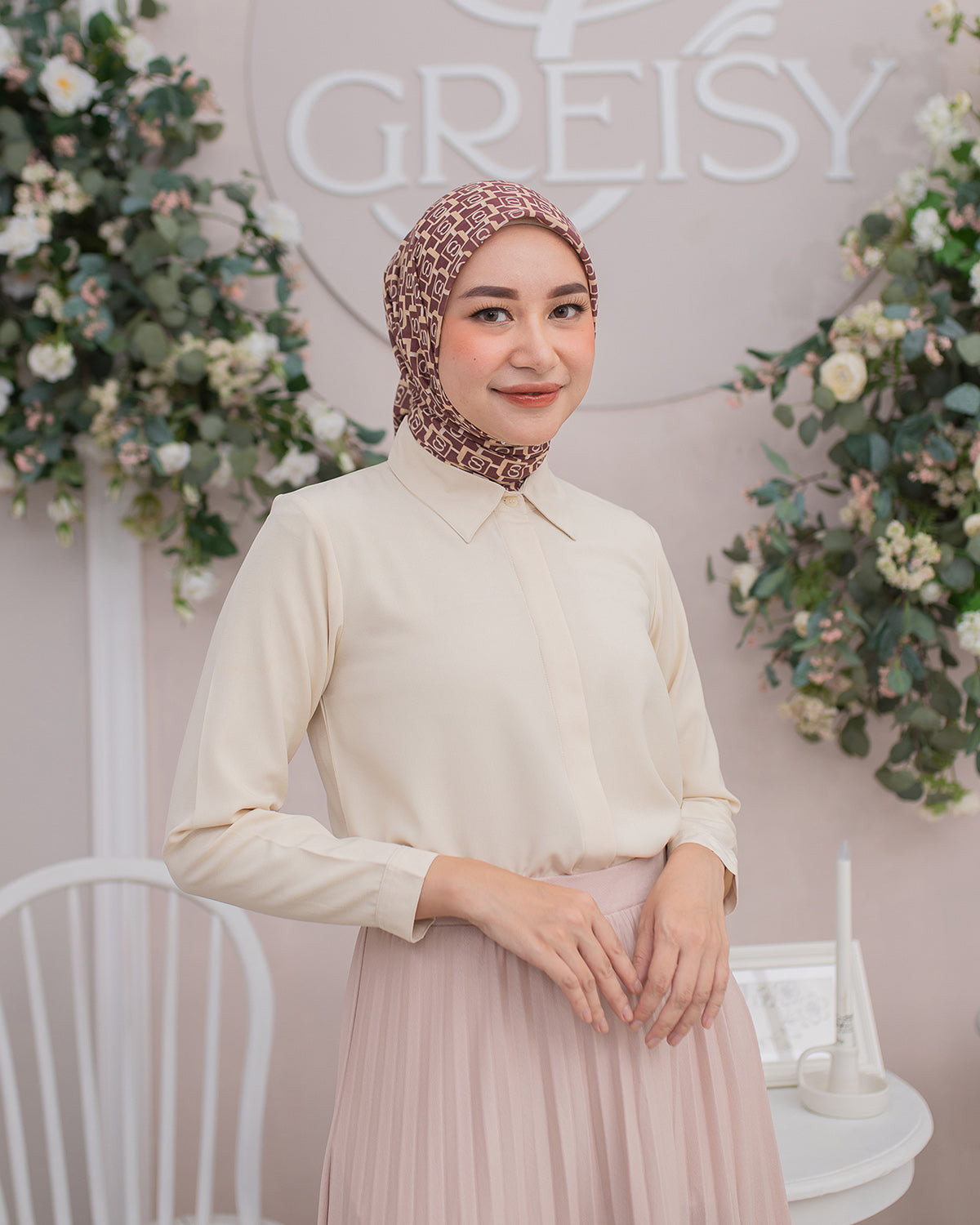 Namira Shirt in Ivory