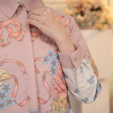 Zora Blouse in Nude