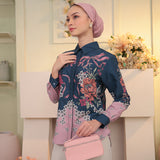 Zora Blouse in Navy