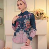 Zora Blouse in Navy