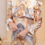 Sumba Dress Anak in Lagoon PO 10 Hari