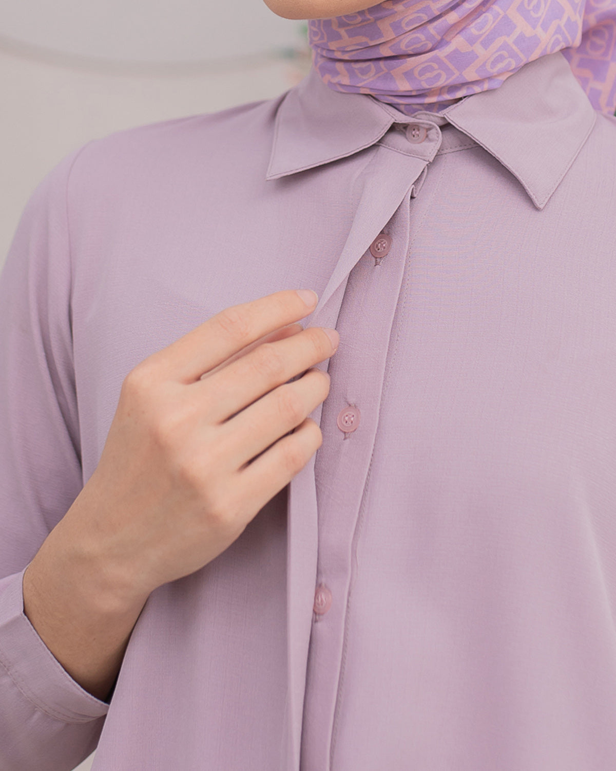 Namira Shirt in Lilac