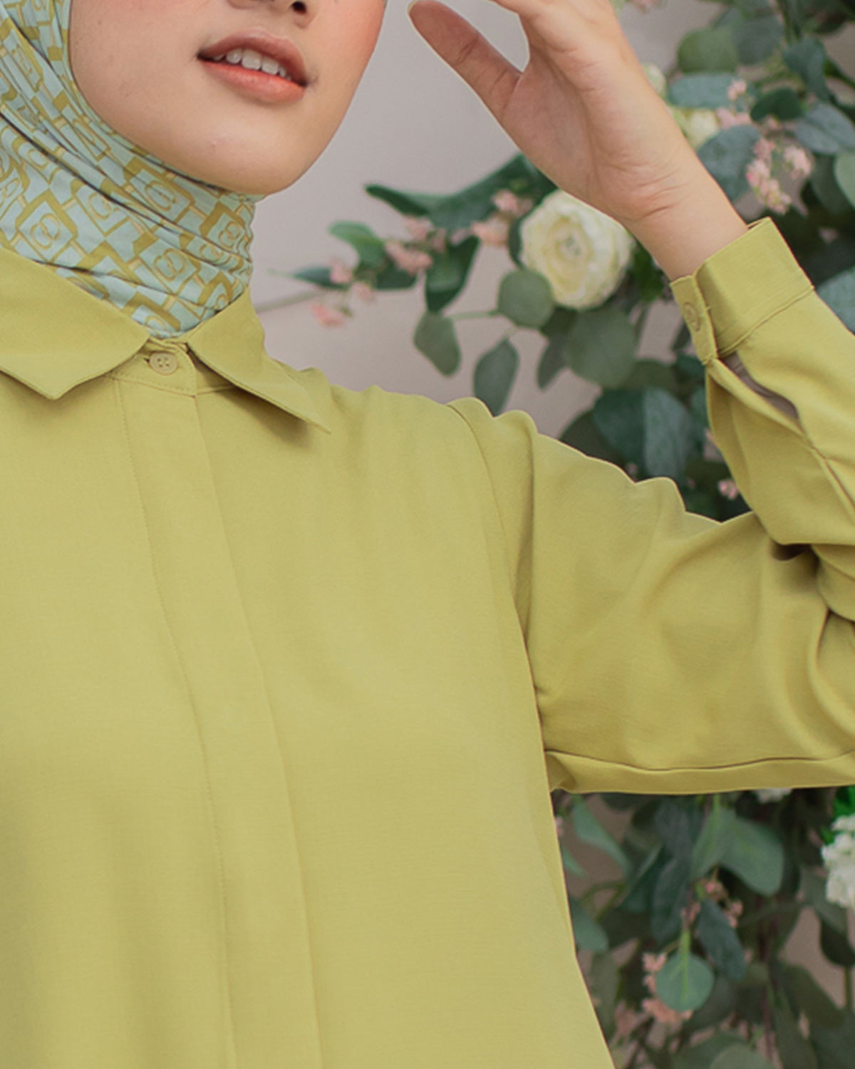 Namira Shirt in Limeade