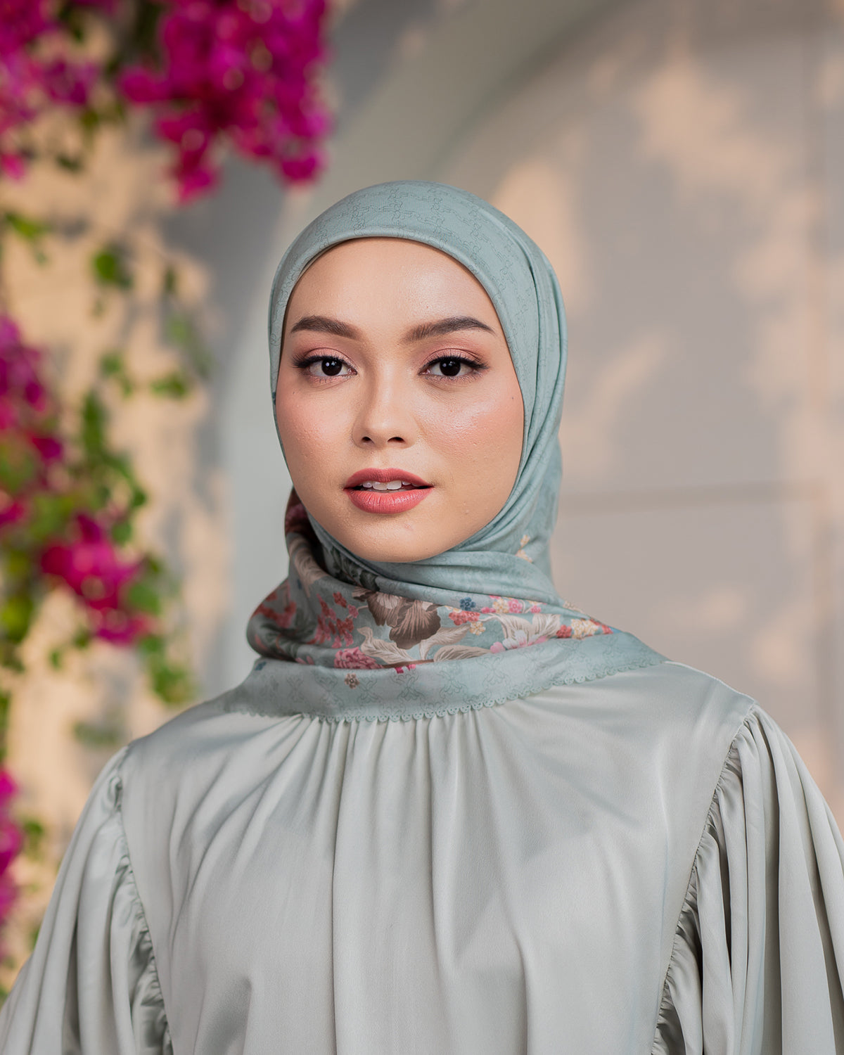 Rumi Scarf in Misty Mint