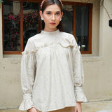 Emeline Blouse in Oatley
