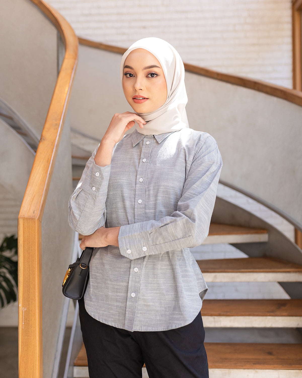 Janita Shirt in Ocean