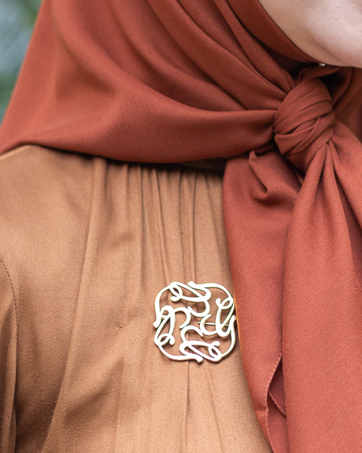 Naima Scraf in Saddle Brown