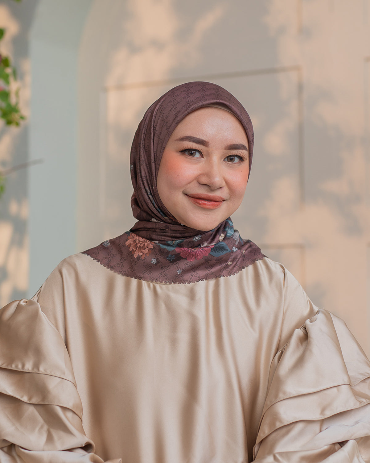 Rumi Scarf in Salted Brown