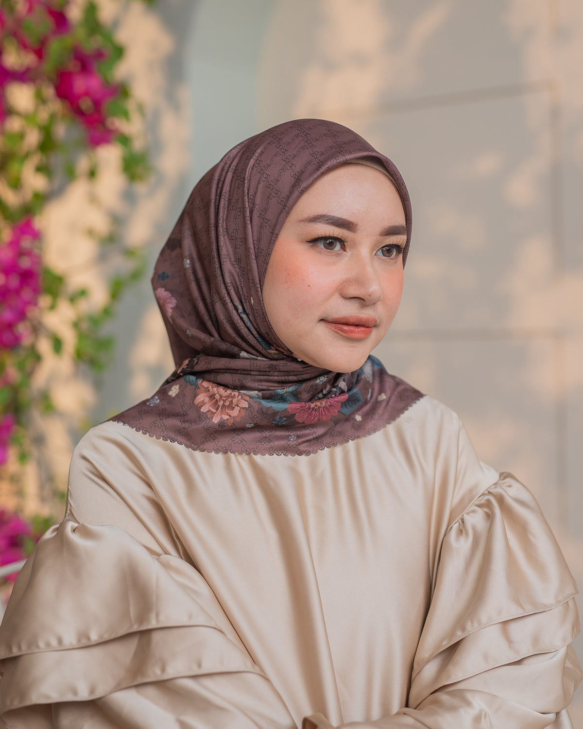 Rumi Scarf in Salted Brown