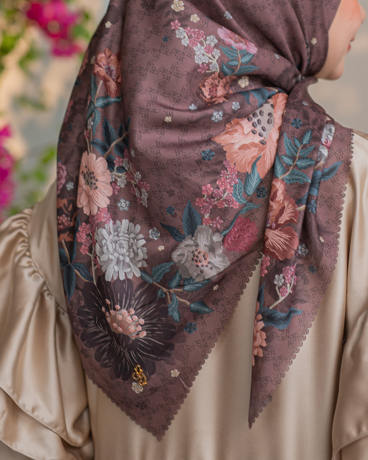 Rumi Scarf in Salted Brown