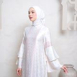 Padang Dress in Seroja Pearl