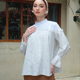 Emeline Blouse in Snow