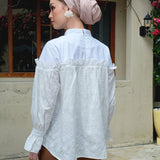 Emeline Blouse in Snow