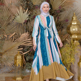 Tanimbar Dress in Turquoise