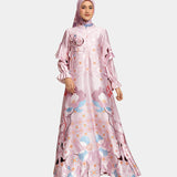 Lembayung Dress in_fondant-pink