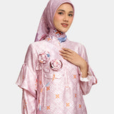 Lembayung Dress in Fondant Pink