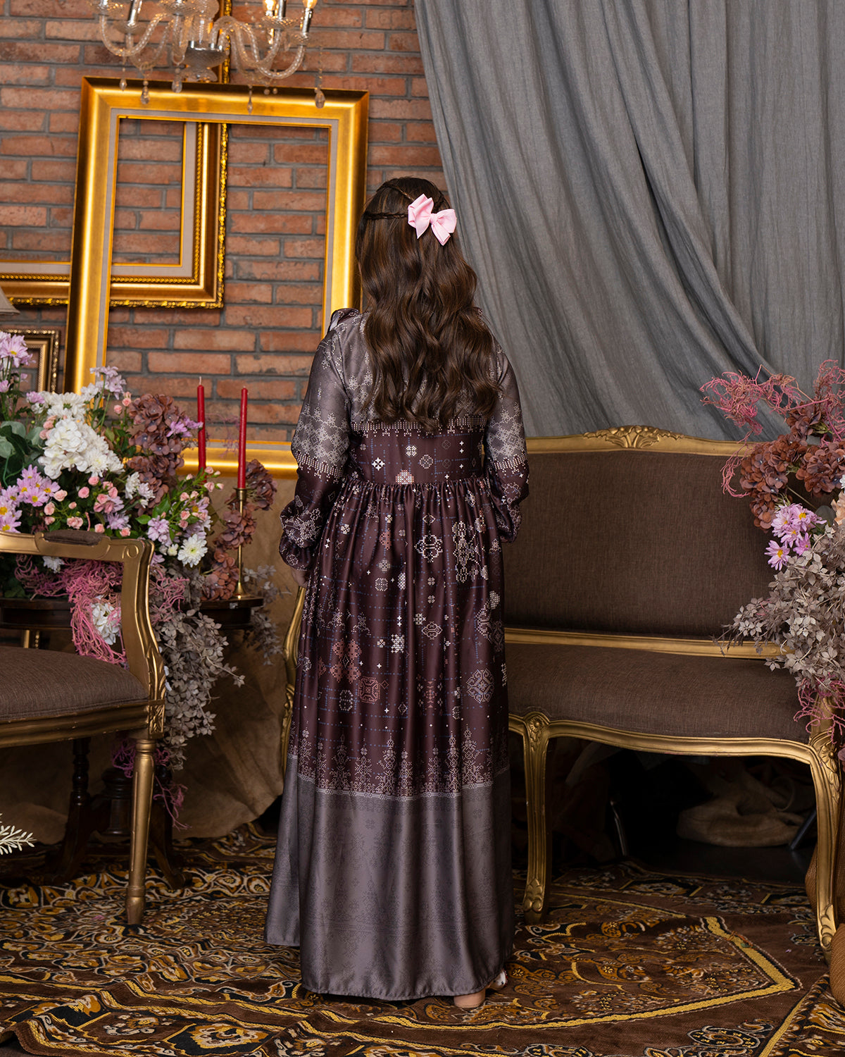 Gemerlap Dress anak in Meteor-