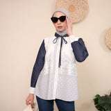 Edeline Blouse in Grey Pearl